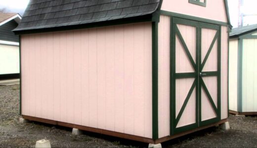 屋外の大型犬小屋、物置を手作りdiyでオシャレに（通販対応）