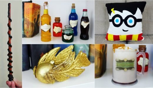 5 CHEAP AND EASY HARRY POTTER DIY CRAFTS | PINTEREST INSPIRED