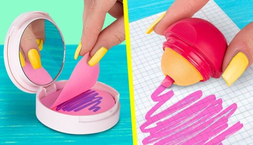 11 DIY Weird School Supplies You Need To Try / School Pranks And Life Hacks