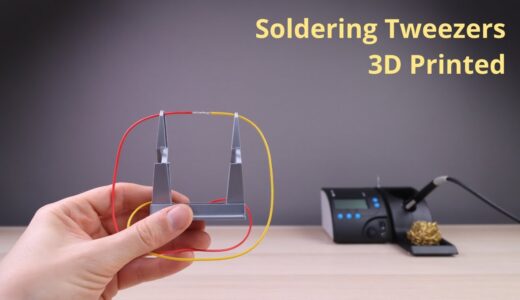 2020 DIY Project – 3D Printed Soldering Tweezers