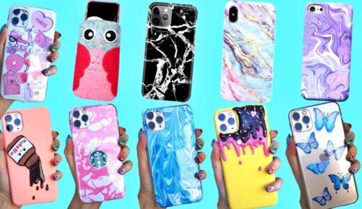 10 Amazing Phone Case Ideas -DIY Phone Wallet and more.