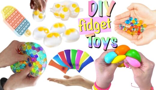 11 DIY Fidget Toys Ideas – Viral TIKTOK Fidget Toys Videos