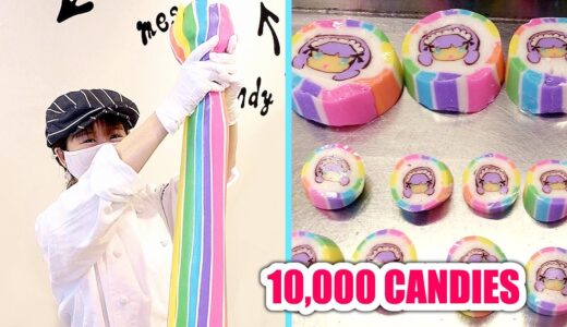 10,000 Handmade Candy Making *aesthetic DIY*