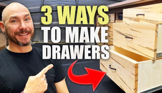 3 Ways To Build EASY DIY Drawers | Good, Better, Best