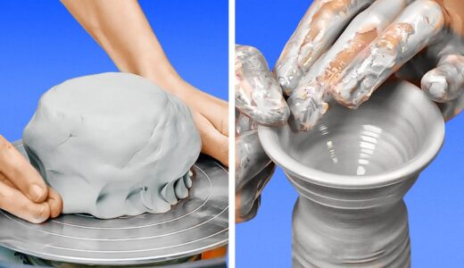 すっごくオシャレな陶器作り || DIYと満足感の得られるクラフト