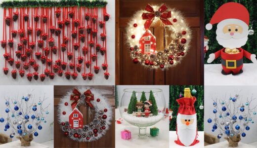 10 Diy christmas decorations 2021🎄 New Christmas decoration ideas 🎄 12