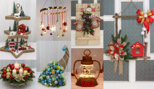 10 Jute craft Christmas decorations ideas 🎄 Diy christmas decorations