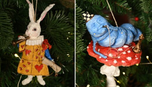 Ватные игрушки своими руками / Алиса в стране чудес - часть 2: кролик-глашатай и Синяя Гусеница