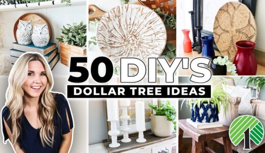 50 Dollar Tree DIY's + Hacks (Watch This To Be A DIY PRO)