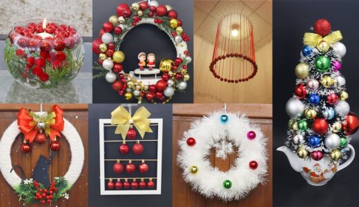 12 Diy Christmas Decorations 2022 🎄 12 Christmas Decorations Ideas