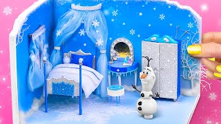10 DIY Miniature Dollhouse / Frozen Castle