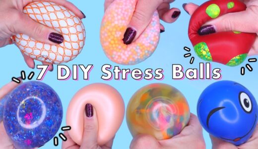 7 DIY STRESS BALLS! DIY Fidget toy ideas! Viral TikTok fidget toys