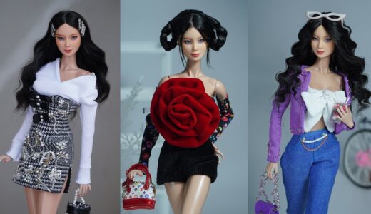 10 DIY Ideas for Your Barbies to Look Like Jennie BLACKPINK | Gorgeous DIY Barbie Doll Dresses