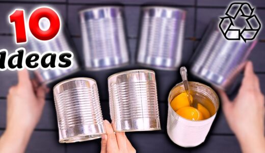 10 DIY Que no creerás que se pueden hacer con latas de conserva