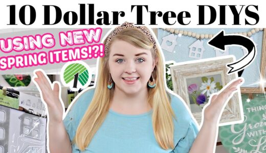 10 **NEW** DOLLAR TREE DIY Home Decor IDEAS!?! | (you’ll actually want to make) Krafts by Katelyn