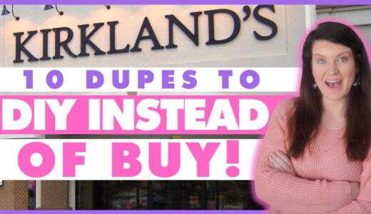 10 Kirkland's High-End Dupes to DIY + NOT Buy Easter 2022! I SAVED $150+ with Dollar Tree supplies 🙌
