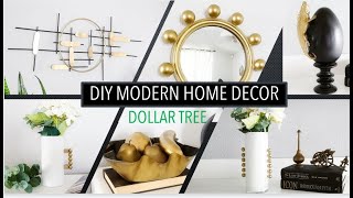 $1 DIY IDEAS MODERN HOME DECOR DOLLAR TREE ( EASY & AFFORDABLE)