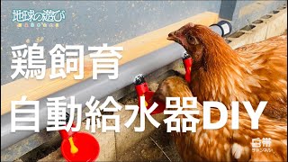 【鶏飼育】自動給水器 DIY