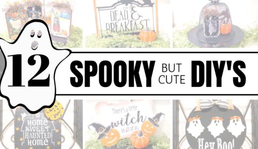 12 Spooky but cute DIY’s for Halloween | DOLLAR TREE Halloween diy’s | Halloween diy’s
