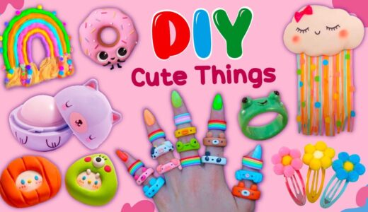 10 DIY CUTE CRAFTS YOU CAN MAKE IN 5 MINUTES – Create incredible cute things by yourself!