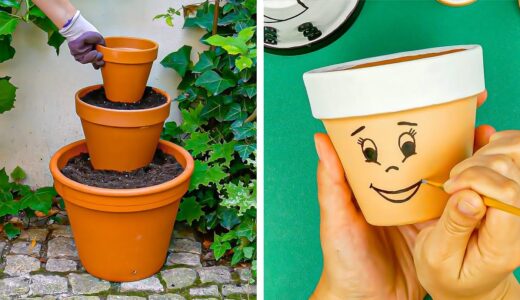 10 Stunning DIY Projects With Flower Pots 🪴🤩 Your Flower Pots Will Be The Talk Of The Town!
