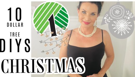 🎄10 DIY Dollar Tree CHRISTMAS DECOR CRAFTS GLAM🎄Ep 5 “I love Christmas” Olivia’s Romantic Home DIY