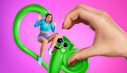 Как сделать игрушечных Rainbow Friends и Squishy гаджеты | DIY от Оки Токи