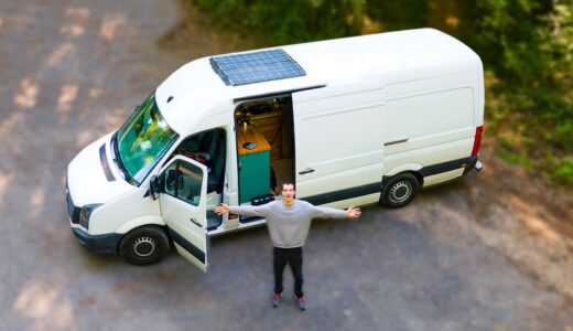 1 week, 10 countries - We took this DIY van camper on a road trip