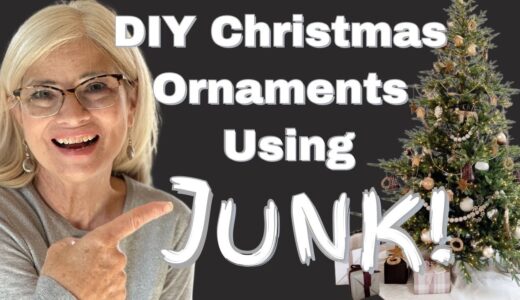 10 DIY Christmas Ornaments Using Trash and Junk from Around the House!