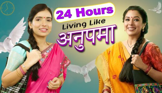 24 Hours Living Like ANUPAMAA Challenge | Indian TV Serials | DIY Queen