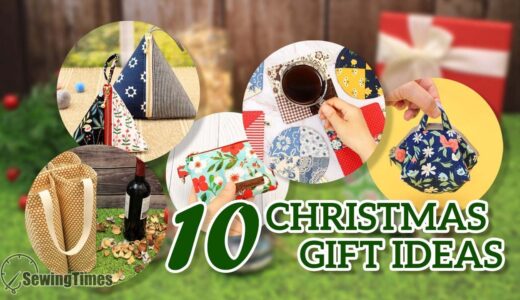 10 DIY CHRISTMAS GIFT IDEAS 🎄 Merry Christmas 2022 [sewingtimes]