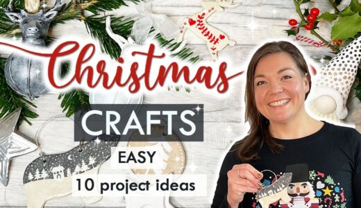 10 CHRISTMAS CRAFT IDEAS - DIY christmassy decorations and gifts *BEST