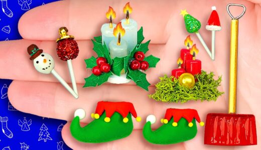 1000++ EASY DIY MINIATURE IDEAS FOR DOLLHOUSE BARBIE ~ CHRISTMAS FESTIVAL