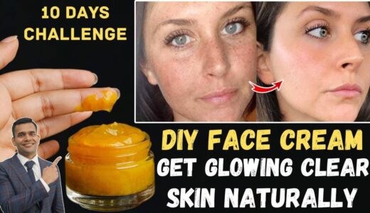 10 Days Challenge Get Glowing And Clear Skin | DIY Face Massage Cream