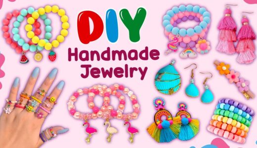 16 DIY HANDMADE JEWELRY IDEAS – Bracelet, Necklace and more..