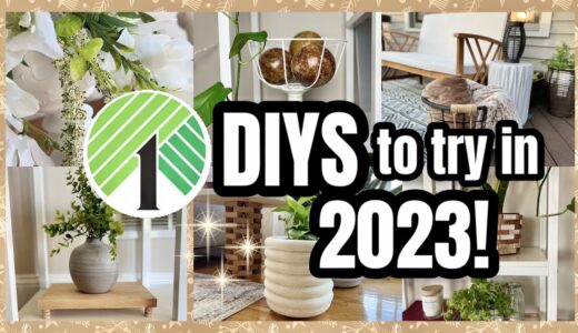 20 DIY HOME DECOR IDEAS TO TRY in 2023 USING DOLLAR TREE SUPPLIES!
