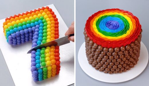 10+ Most Amazing Colorful Cake Ideas | DIY Cake Hack | So Yummy Chocolate Cake Recipes