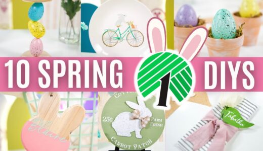🐇 10 Awesome DOLLAR TREE EASTER & SPRING DIY IDEAS 2023 🐇