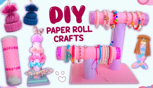 12 DIY AMAZING TOILET PAPER ROLL CRAFTS - EASY and CHEAP CRAFTS
