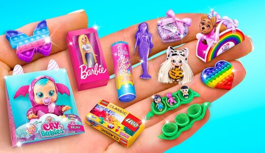 25 DIY Miniature Dolls and Toys for LOL