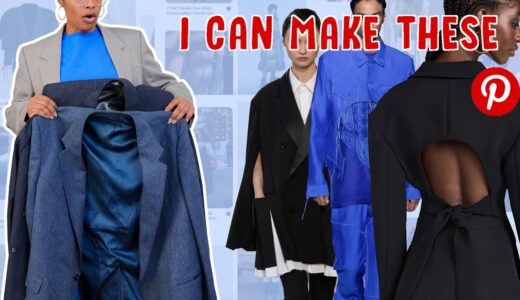 3 easy DIY blazers | Upcycle My Dream Pinterest Wardrobe!