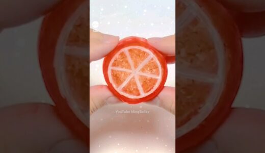 🐸개구리알로 귀여운 오렌지🍊말랑이 만들기! - Cute Orange Squishy DIY with Orbeez and Nano Tape