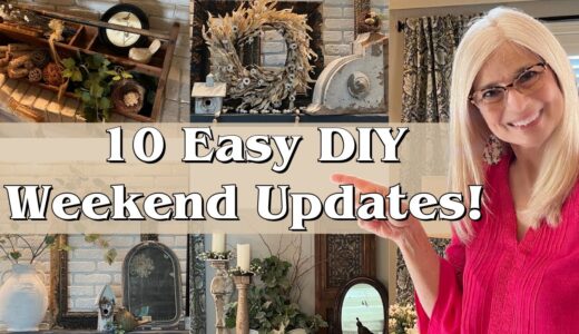 10 Easy & Affordable DIY Ideas for a Weekend Room Refresh