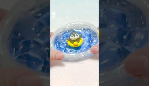 🐧테이프로 귀여운 미니 수영장 만들기🛁- Cute Mini Swimming Pool DIY with Slime and Nano Tape#밍투데이#테이프풍선