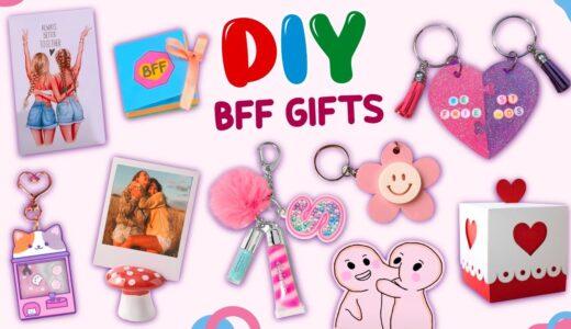 8 DIY - BFF GIFT IDEAS - EASY DIY GIFTS IDEAS FOR BEST FRIEND #bff