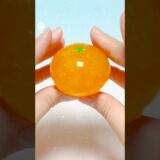🐸개구리알🍊오렌지(귤) 말랑이 만들기 - Orange(tangerine) Squishy DIY with Orbeez and Nano Tape#밍투데이#테이프풍선