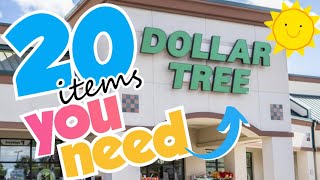 20 DOLLAR TREE Crafting Items To Buy This Summer + DIY Crafts