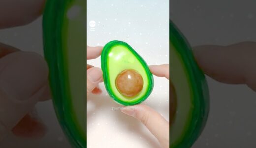 🥑아보카도 말랑이 만들기  - Avocado Squishy DIY with Nano Tape#밍투데이#테이프풍선