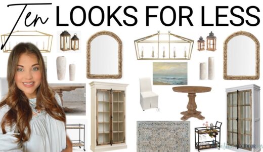 10 COASTAL INSPIRED LOOK FOR LESS DUPES (No DIY required!)