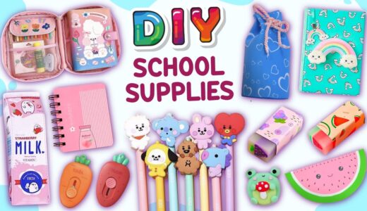 12 DIY School Supplies Ideas and Hacks - Get Ready for School